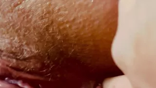 Fingering my tight ass until my pussy squirts