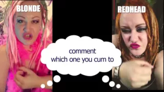 Comment which one made you cum blonde or redhead straight version