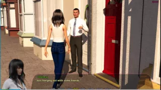 Haley Story #13 - Adriana gave Johannes a blow job...Haley and... out for the night...Johannes fucked Haley in the bathroom