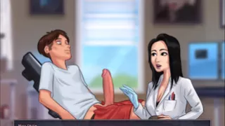 Summertime Saga - Miss Okita Sex Scene