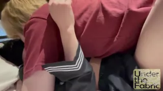 Quiet Glasses Woman Tricked as Image Video Turns Into Creampie POV