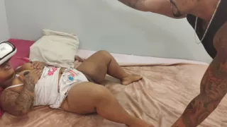 An Com Seu culos Virtual Delirando Com Nego Seu Padrasto Te Fudeu