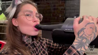 Mari Galore Unboxes a Fucking Machine with Her Boyfriend