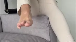 perfect home yoga - ass in tight leggings - sexy goddess