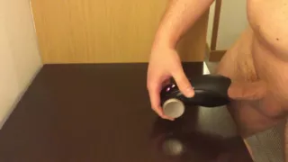 Triple Cumshot in My Hotel Room Using Fun Factory Glans Vibrator