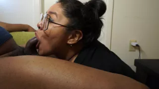 Pulling on That Dick with Her Throat