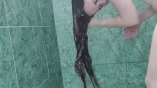 Washing, Drying and Brushing My Hair