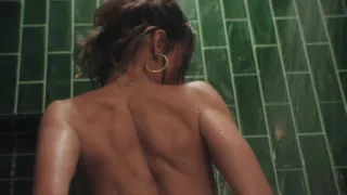 Horny Nympho Solo Shower Head Masturbation Tease