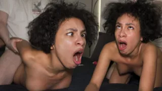 Ebony Teen First Time Rough Sex