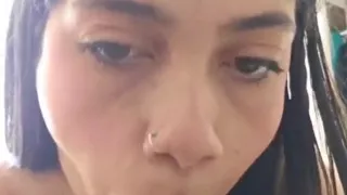 Playing with a Delicious Cucumber