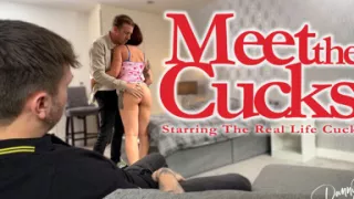 Cuckold Husband Forced to Watch Wife's Pussy Filled with Cum