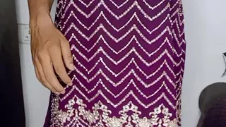 Gorgeous hot dress wearing and feel stepmom boobs and chut