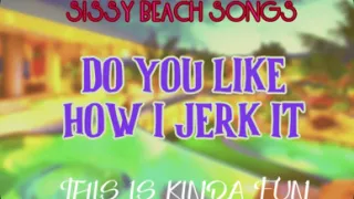 AUDIO ONLY - Sissy Beach songs - Do you like how I jerk it this is kinda fun