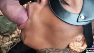 The Kinky Slut Queen "dark Dea" Fuck in Abandoned House Like a Whore Part.1