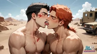 Unleash the Gay Muscle Cumshot Storm in the Desert - the Greatest and Hottest XXX!