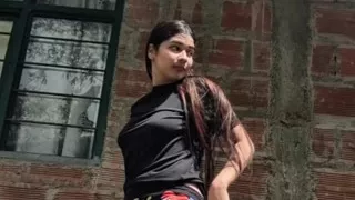 Yulieth Gomez Touches Herself in Her in-laws' Parking Lot and Shows off Her Delicious Tits