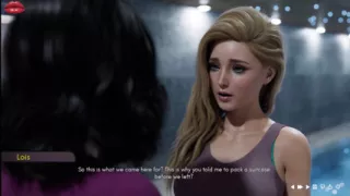 Mrs Denvers 17 Wanda and Lois Spend Quality Time Together in Swimingpool