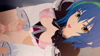 Xenovia and Issei fucks in the bathrooms, Rias finds out - DXD NTR Madness Series