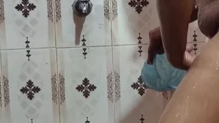 Indian Mallu Girl Bathing and She Need More Tight Fucking