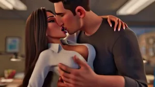 Copy Room Slut - Horny office girl gets fucked in the copy room