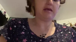 Huge Piss From My Bushy Pussy in My Mate's Bedroom as the Bathroom Was Occupied!