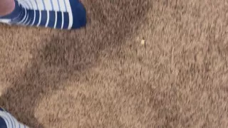 Desperate piggy gets used