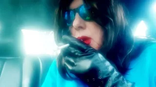 MRS. ROMAN SHOWING HER COCK STROKING SKILLS ON A DILDO WHILE SMOKING VS120s