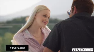 VIXEN Blue-Eyed Blonde Babe Avrora Meey Has Her Sights On Coworkers Thick Cock