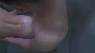 I took a shower with my stepsister and accidentally ejaculated on her butt.