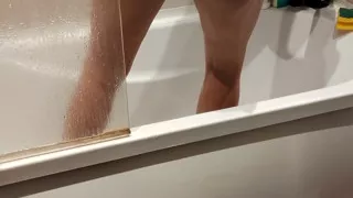 Sizzling Wifes Wet Shower Seduction & Glass Explosion