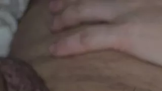 Step mom so proud of her BBC thick big dick handjob step son without condom