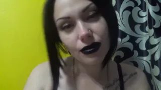 Black lips French close up kissing & riding u