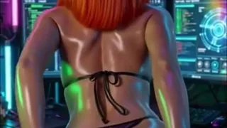 Zoa - Cyberpunk AI Girl Sensual Dance