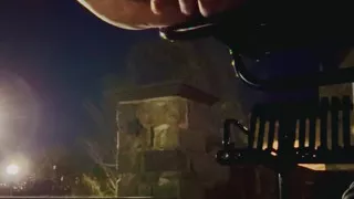 Pissing in a busy public area