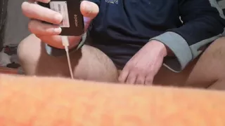I Piss Three Times and Jerk off My Cock for 160 Minutes!