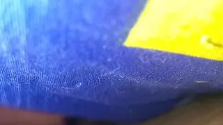 Guy masturbates in the sheets