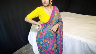 She was going to kitty party but her husband stepbrother stop her to do party in the house