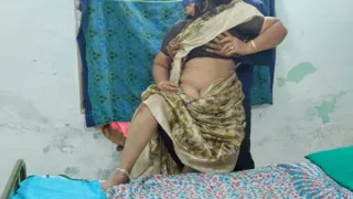 I rubbed my stepmother's private parts with my tongue and ejaculated during hot and rough anal sex.