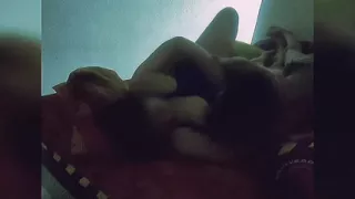 Keep licking and sucking your wifes nipples, baby. Your tongue is hard to swallow.