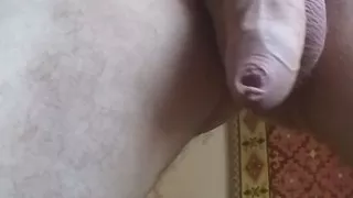 My fat dick. Masturbation. Dancing dick