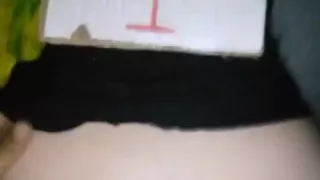 My Girlfriend with a Dress in Foursome in Bed 2