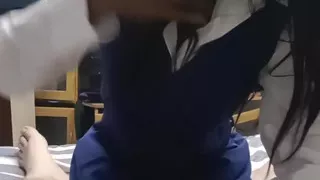 Hot 18 year school black black slut stepdaughter sucks daddies white cock