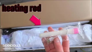 Sex Doll Unboxing ASMR + Rubbing Tits