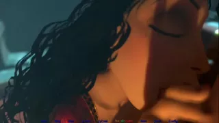 Long Curly Hair Anal