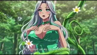 Sensual Forest Fantasy Vines Squeeze Her Big Boobs and Hips