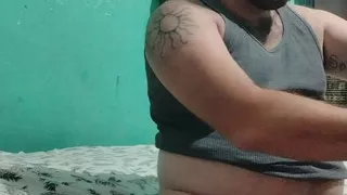 Hot mom sucking cock in lingerie