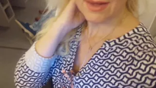 Mature Blonde Wife Enjoys Oral Sex