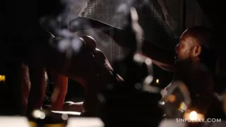 MagnifiScent! Sensual Interracial Session with Miss Sally & Dimitri Shadow for SinfulXXX