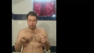 I get naked in a public bathroom