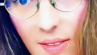 Big Titty Girl Masturbating Her Big Cock